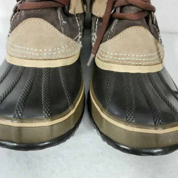 Sorel Womens NL 1540-248 Sz.5 Joan Of Arctic Brown Waterproof Winter Boots - Picture 2 of 16